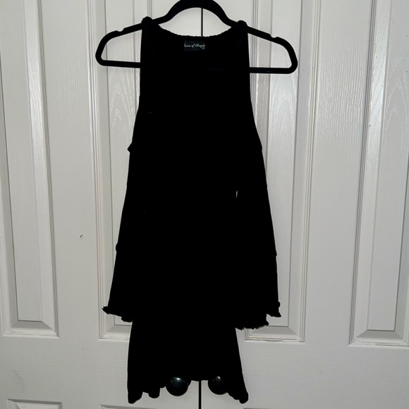 Gorgeous Union of Angels Mini Cold Shoulder Dress sz XS - Picture 2 of 5